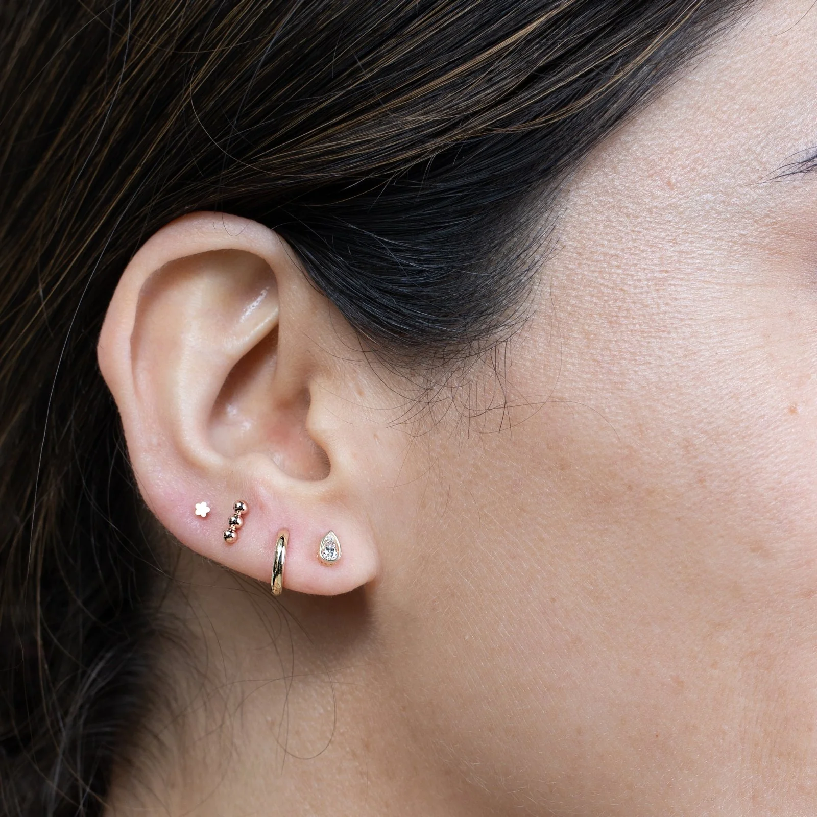 Rose Gold Infinity Cartilage Hoop - Image 10
