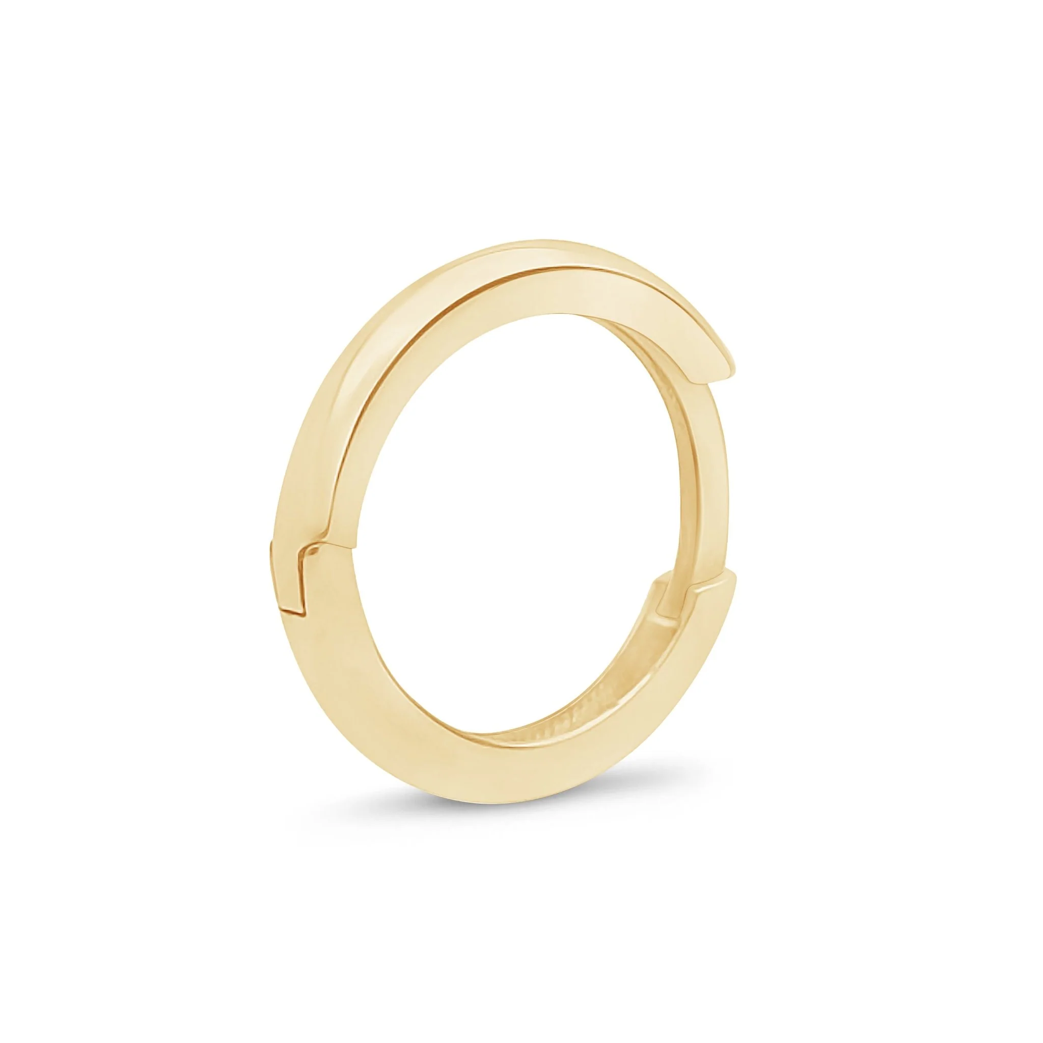 Yellow Gold Infinity Cartilage Hoop
