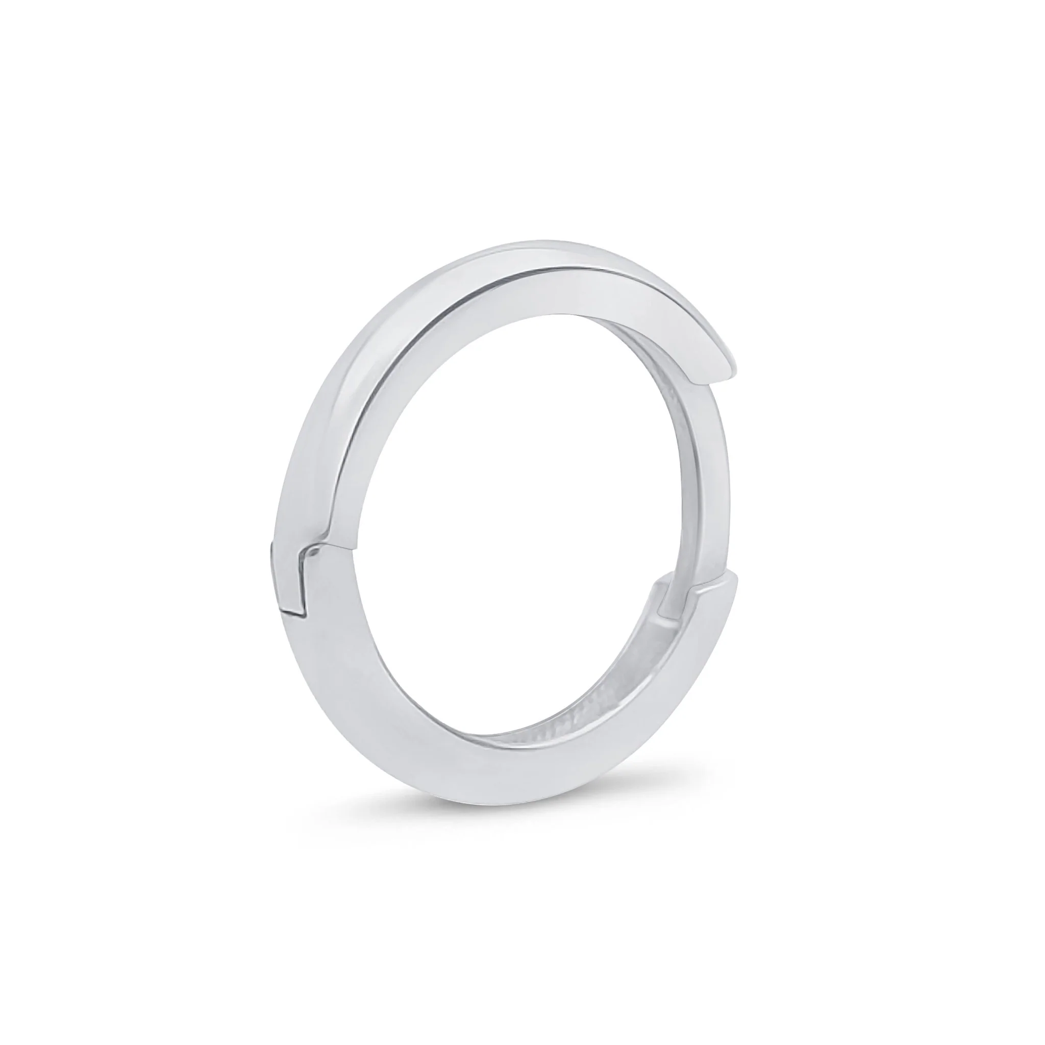 White Gold Infinity Cartilage Hoop